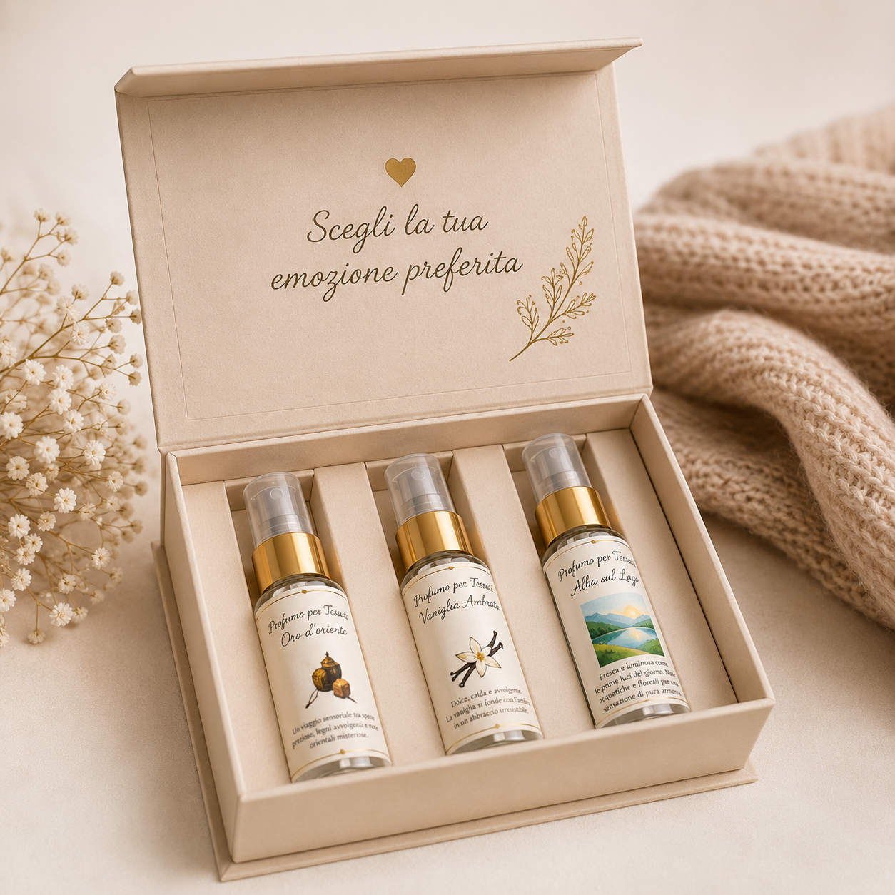 Box Scoperta - Profumi per Tessuti