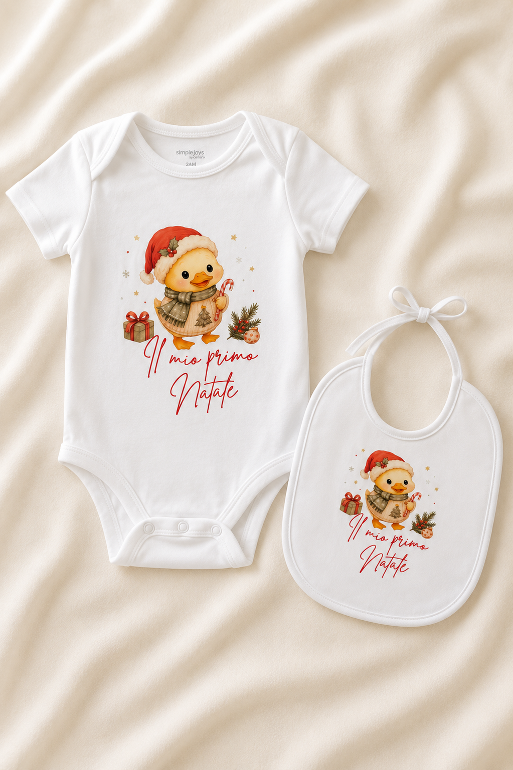 Set Body + Bavaglino Personalizzato