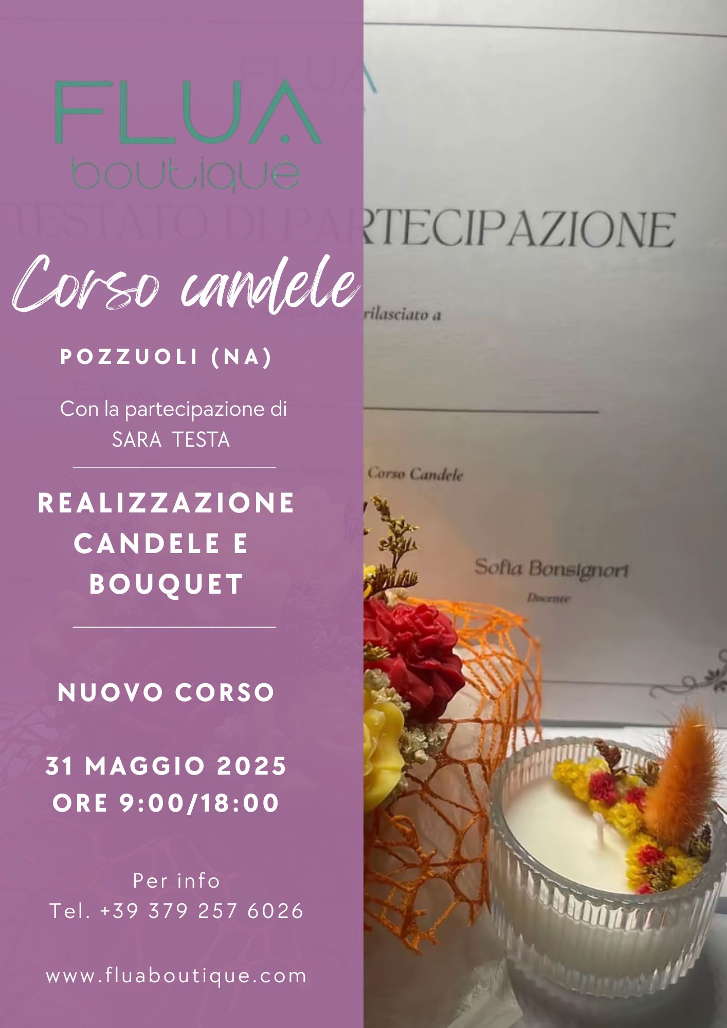 Corso Candele In Presenza - Napoli 31/05/2025