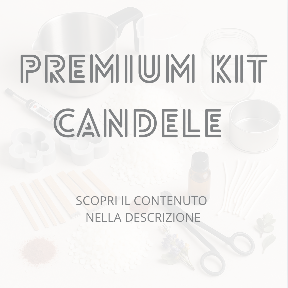 Premium Kit - Realizza le Tue Candele